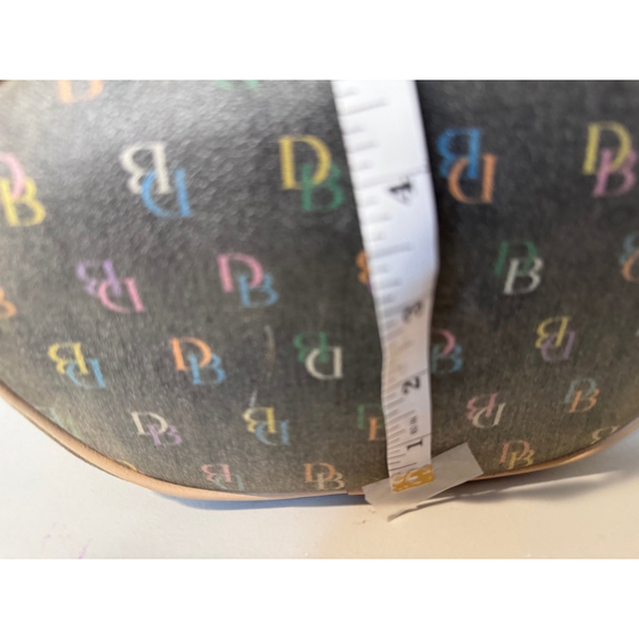 Dooney & Bourke Rainbow Logo Y2K Handbag canvas - Picture 8 of 12